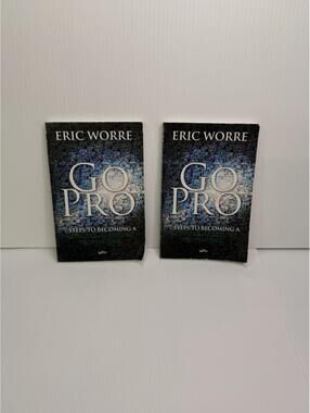 Eric Worre Go Pro Book Lot of 2 Network Marketing Business Guide
